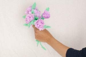 flores de papel para el dia de la madre