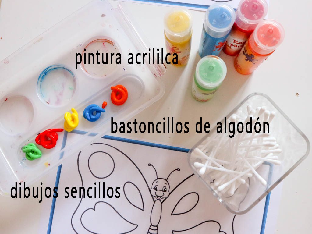 materiales para organizar actividades con niños