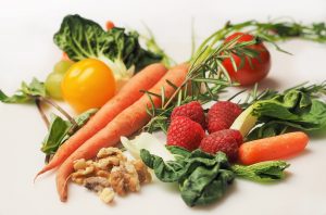 frutas, verduras y dieta saludable