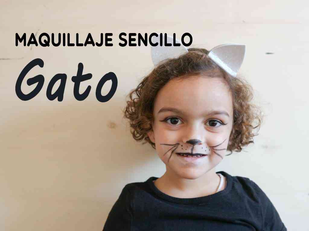 Innecesario amortiguar La risa Como hacer un maquillaje de gato sencillo para niños