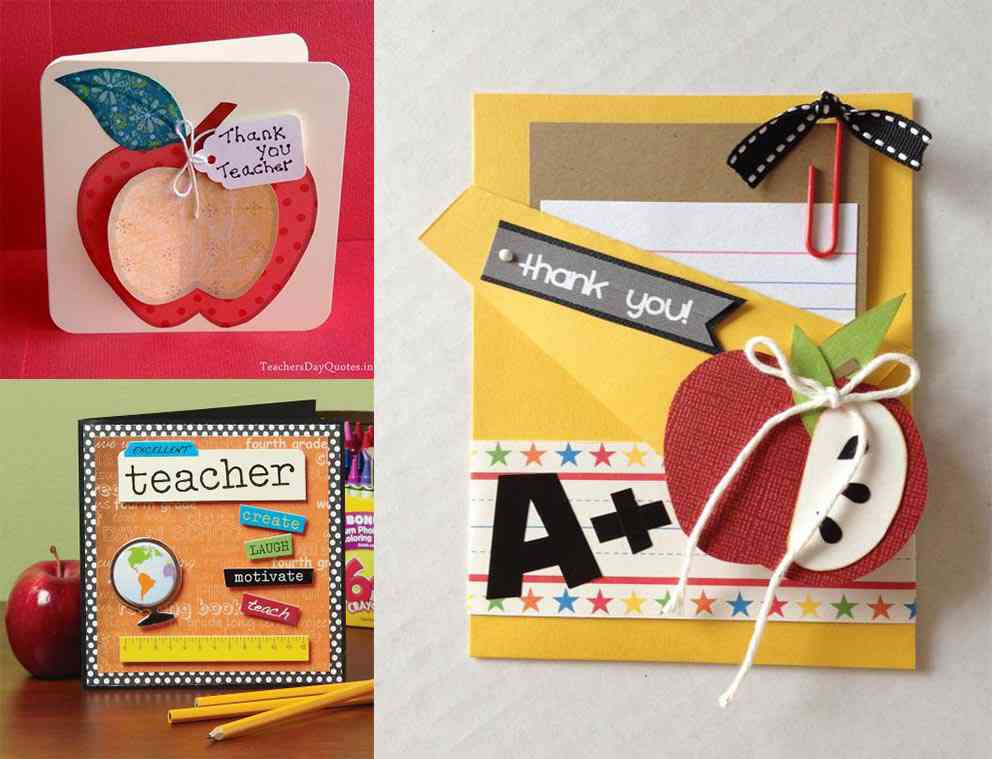 tarjetas para regalar a profesores