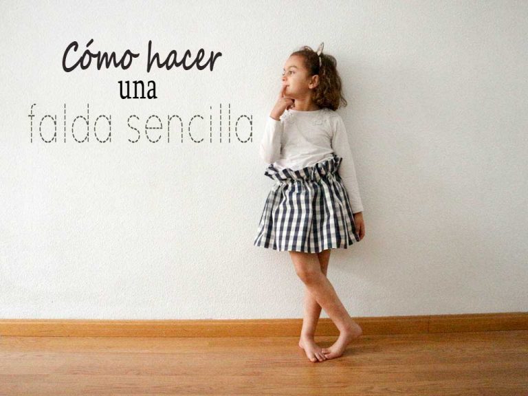 Como Hacer Una Falda Sencilla En 5 Minutos