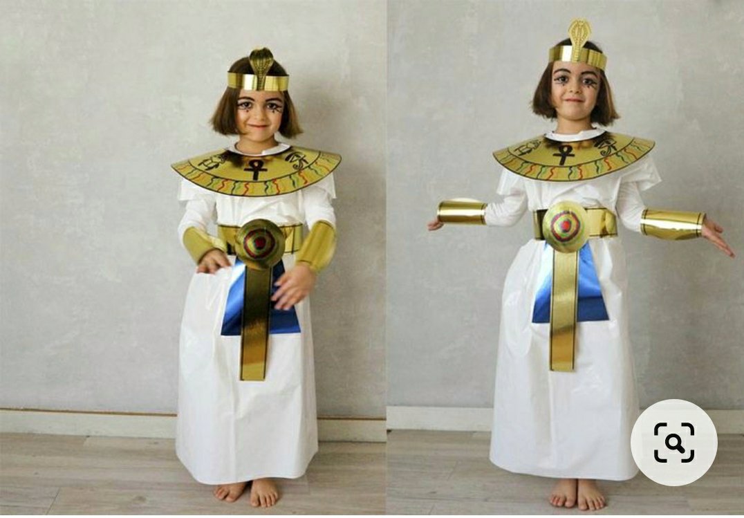 Dando Guerrero Adjunto archivo Como hacer un disfraz de egipcia paso a paso con plantillas